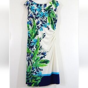 NWT Lauren Ralph Lauren Floral Sleeveless Dress